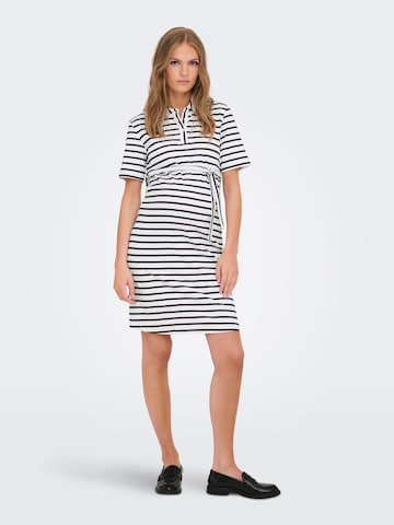 Only Maternity Dress 'Lixa' in White: front