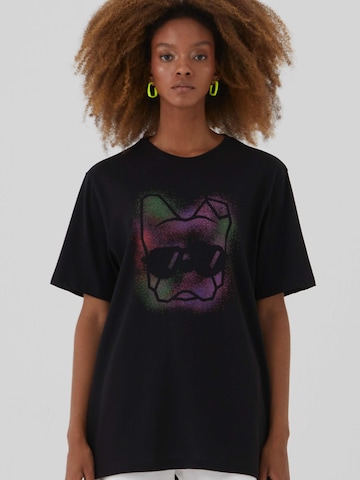 Rockupy Shirt 'Orell' in Black: front