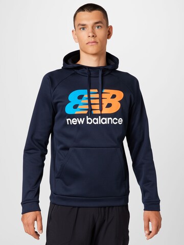new balance - Camiseta deportiva 'Tenacity' en azul: frente