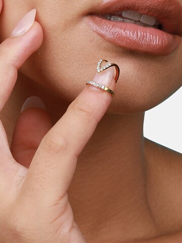 SOHI Ring ' Eirlys ' i guld: forside