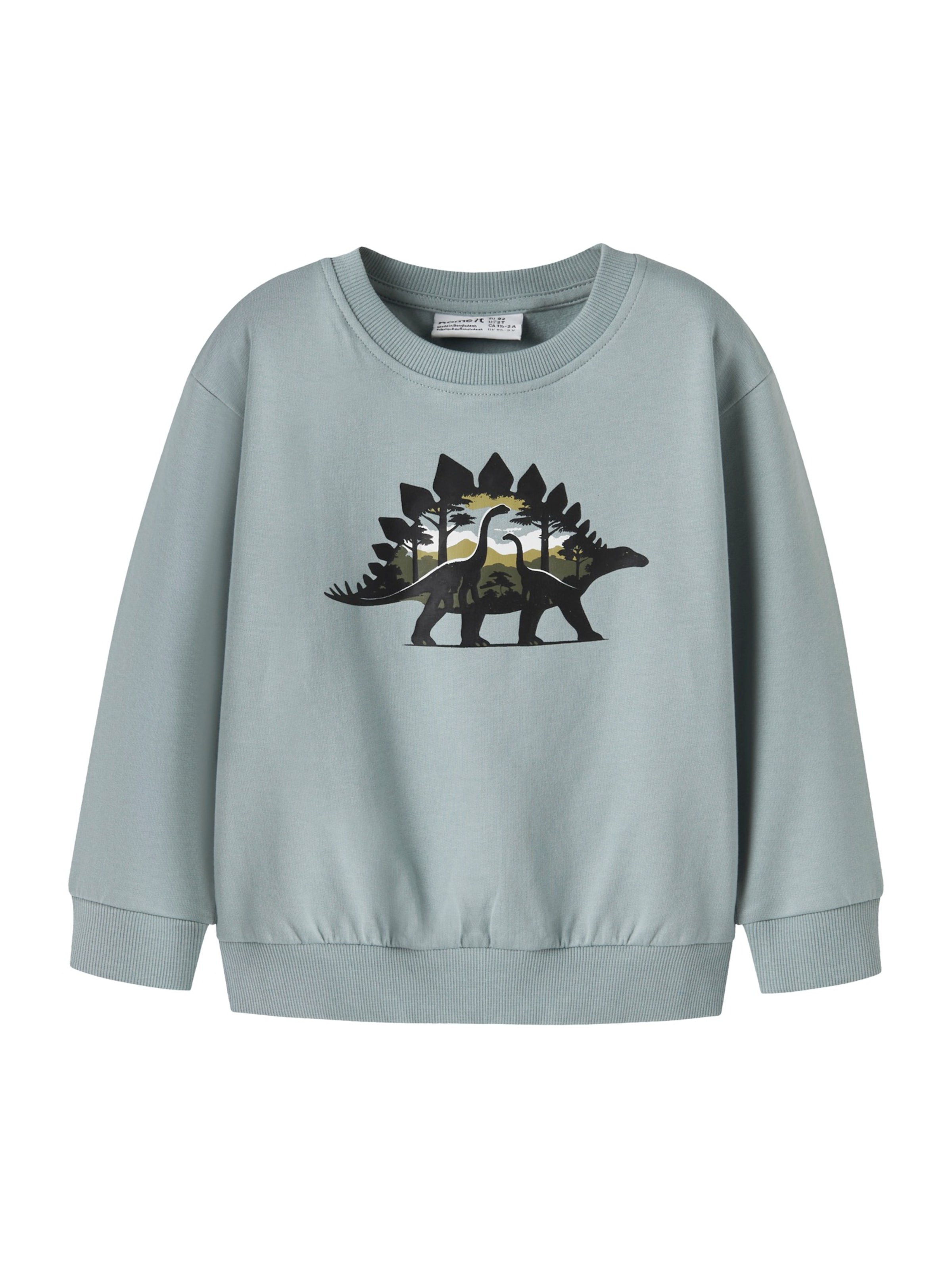 NAME ITSweater majica 'NMMVILDAR' - plava boja: prednji dio