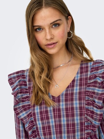 JDY Blouse 'JDYDolly' in Lila