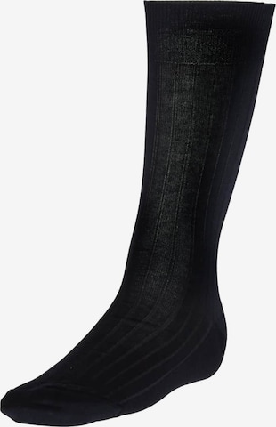 Boggi Milano Socks in Blue: front