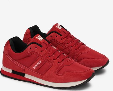 Kazar - Zapatillas deportivas bajas en rojo