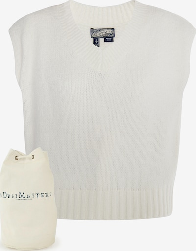 DreiMaster Vintage Pull-over en blanc cassé, Vue avec produit