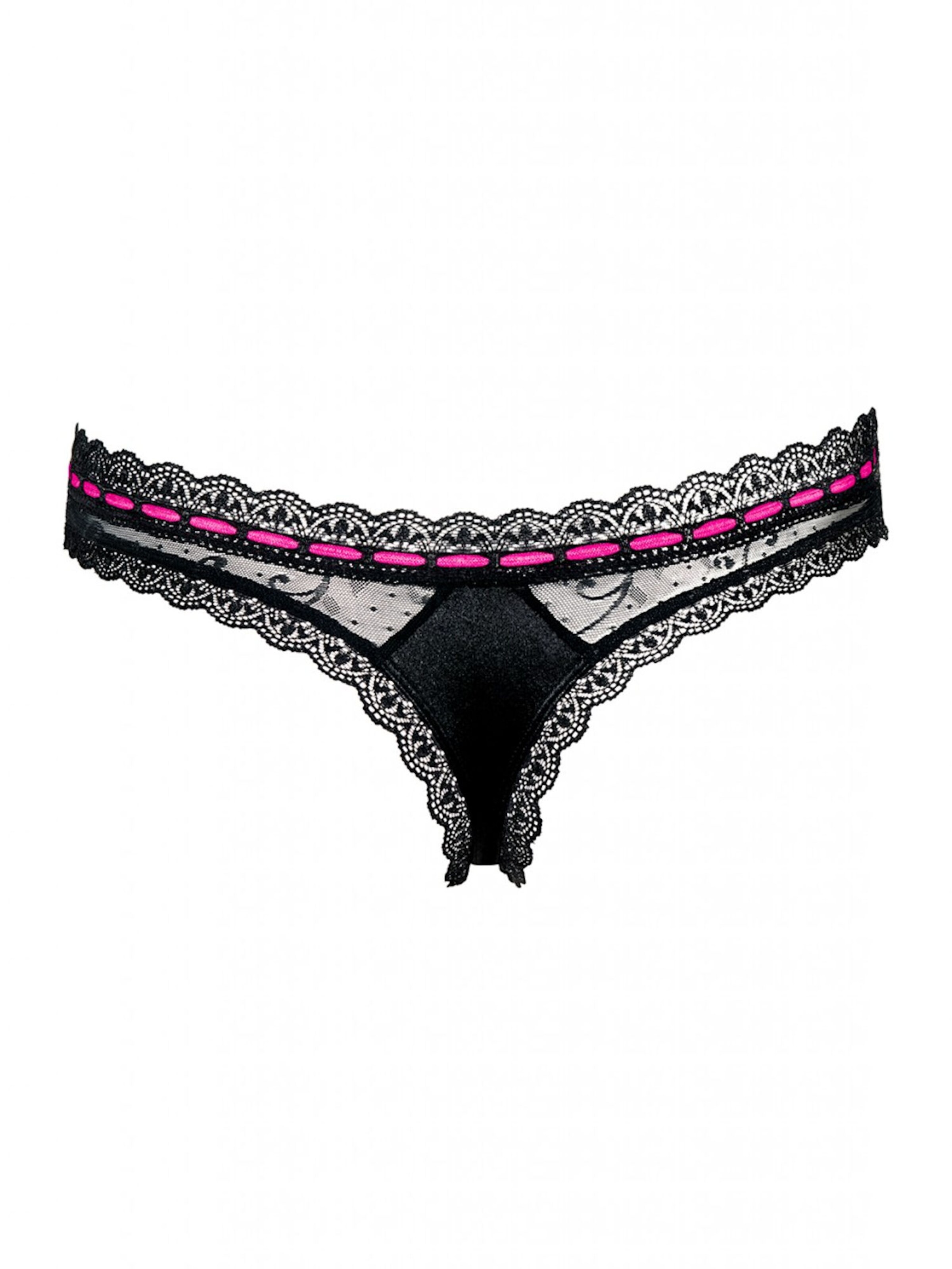 Obsessive String 'Melidia thong'‌‌‌‌ in Schwarz