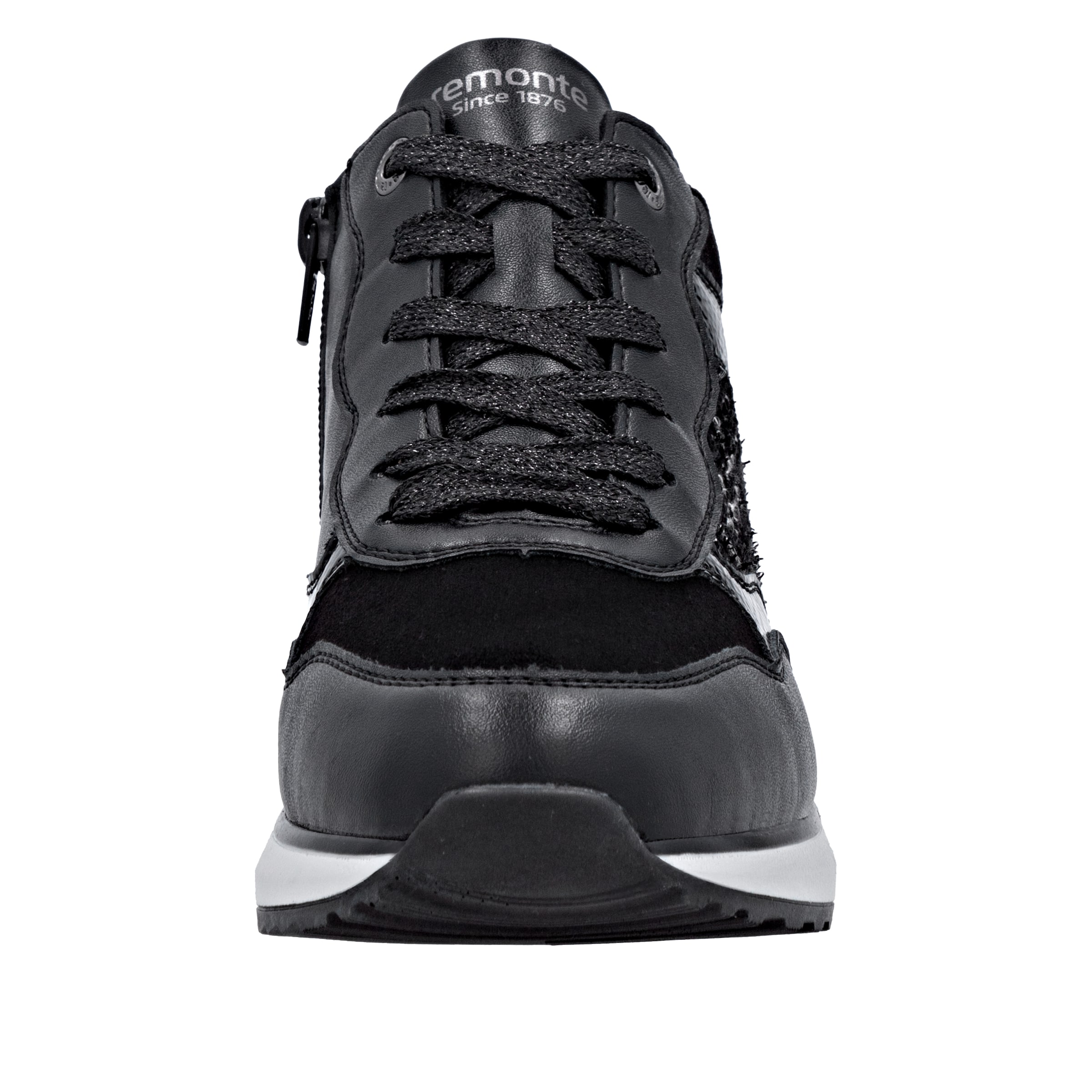 Bottines à lacets REMONTE en noir