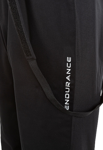 ENDURANCE Regular Outdoor Pants 'Naval' in Black