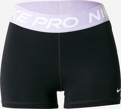 Sportinės kelnės 'Pro' iš NIKE, spalva – levandų spalva / juoda / balta, Prekių apžvalga