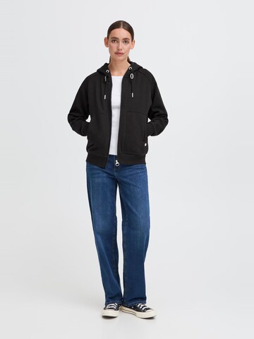 Oxmo Sweatvest ' OXAndie ' in Zwart