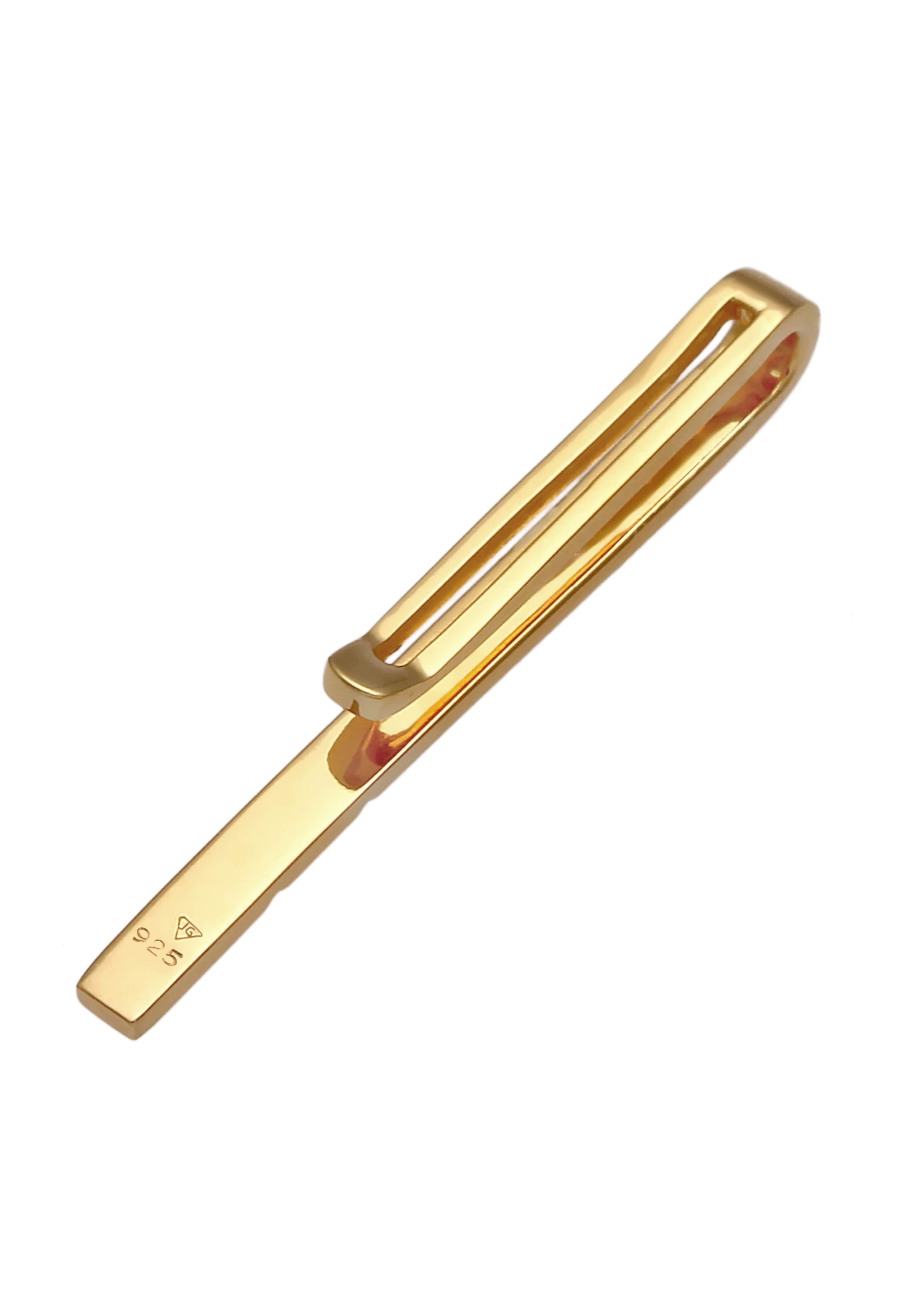 KUZZOI Krawattennadel in Gold