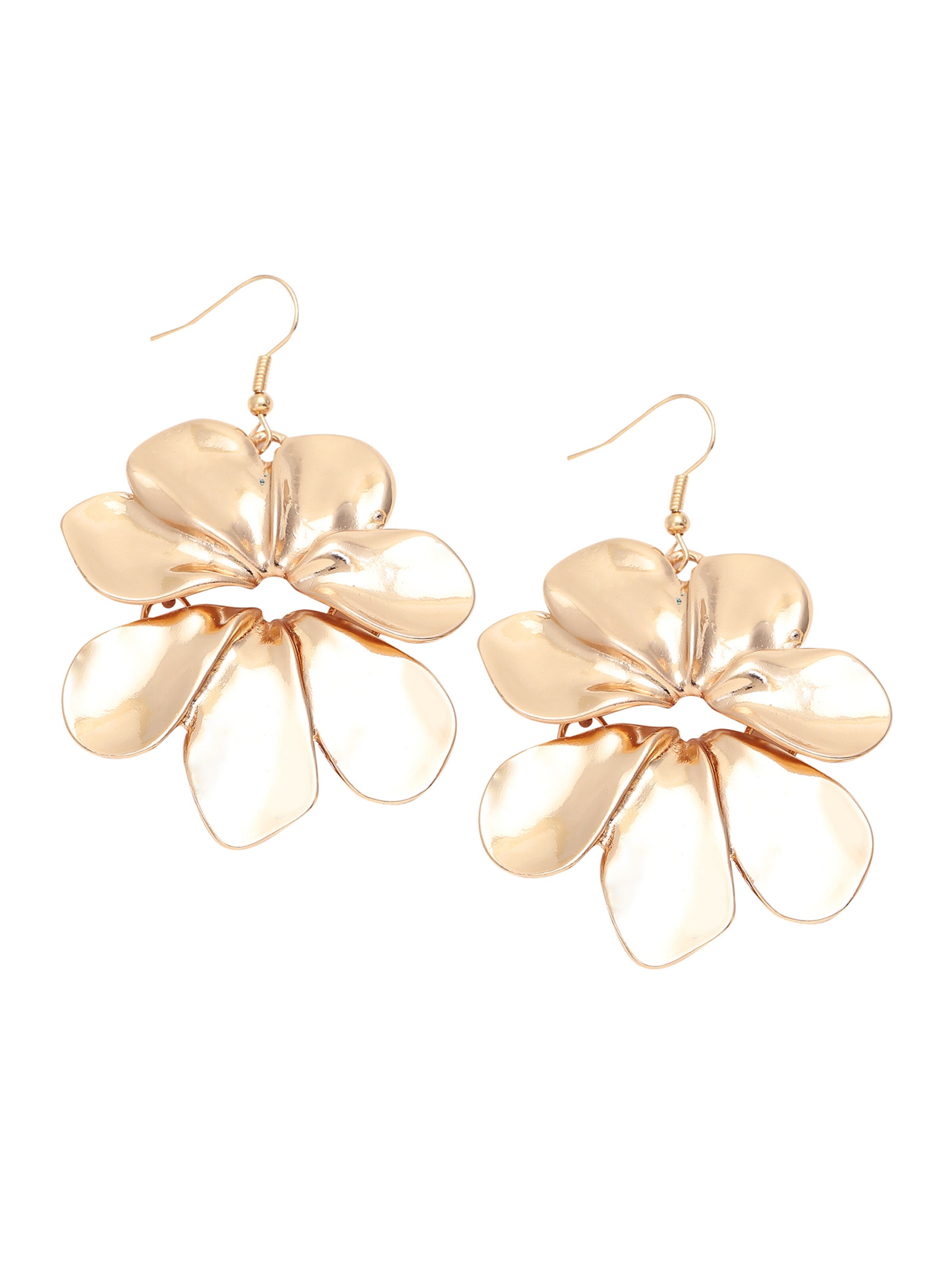 Boucles d'oreilles 'Inaara' SOHI en or : devant