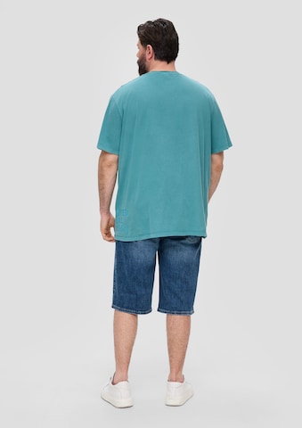 s.Oliver Men Big Sizes T-Shirt in Blau