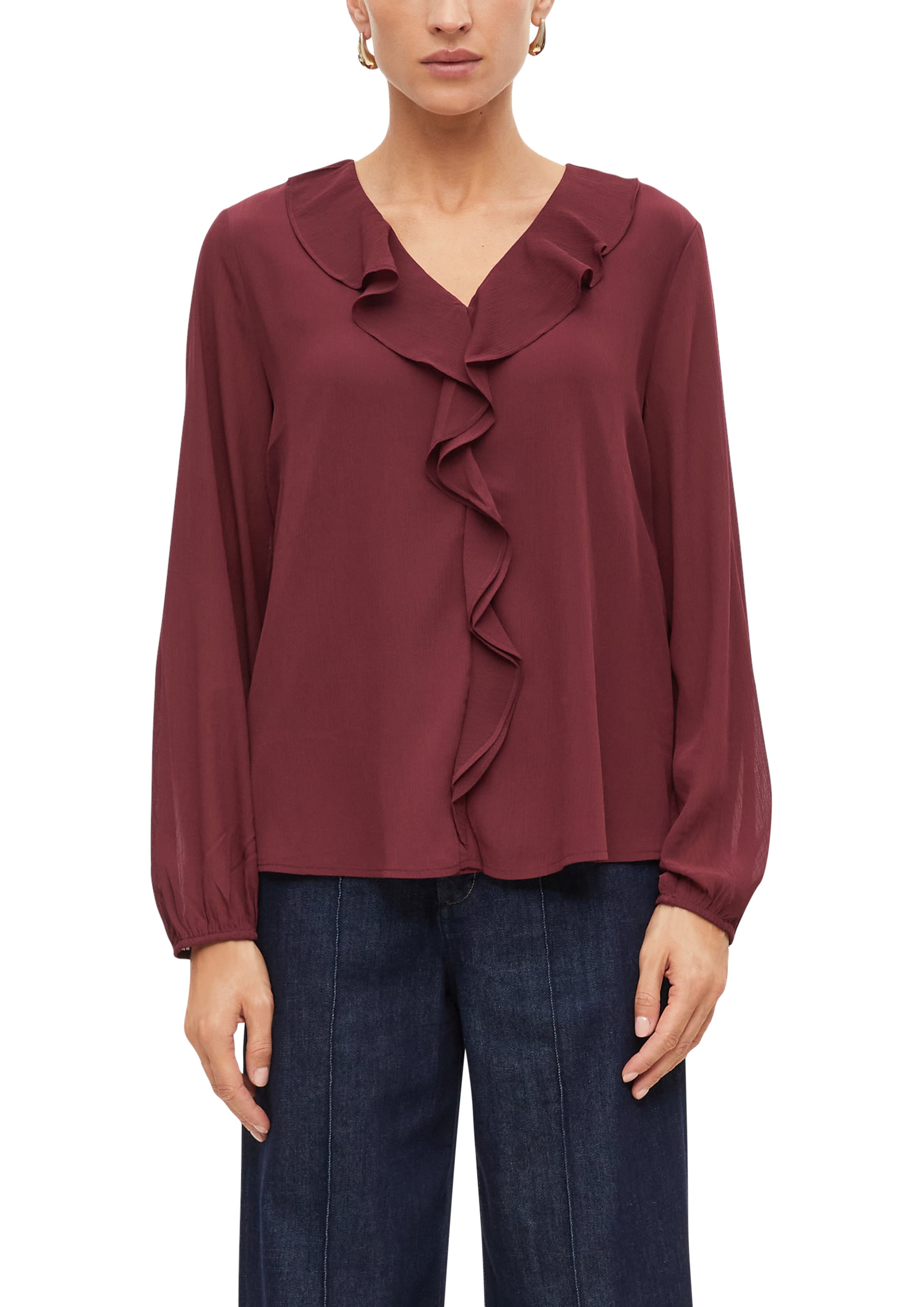 s.Oliver Blouse in Rood