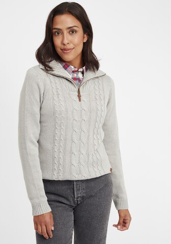 Pullover 'Carry' di Oxmo in grigio: frontale