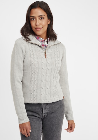 Oxmo Sweater 'Carry' in Grey: front