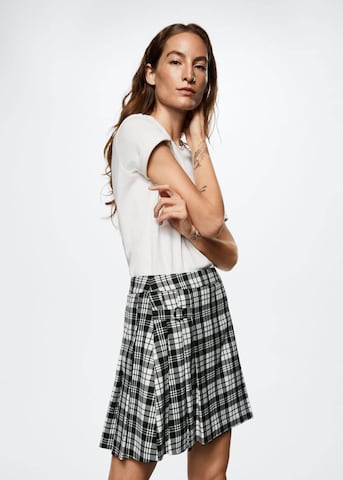 MANGO Skirt 'Grunge' in Black