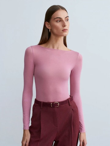 Camicia da donna di Dilvin in rosa: frontale
