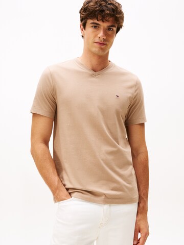 TOMMY HILFIGER Shirt 'ESSENTIAL' in Beige: voorkant