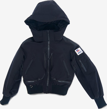 elho NOVA 3L PADDED PERFORMANCE BOMBER JACKET ' ' in Schwarz: Vorderseite