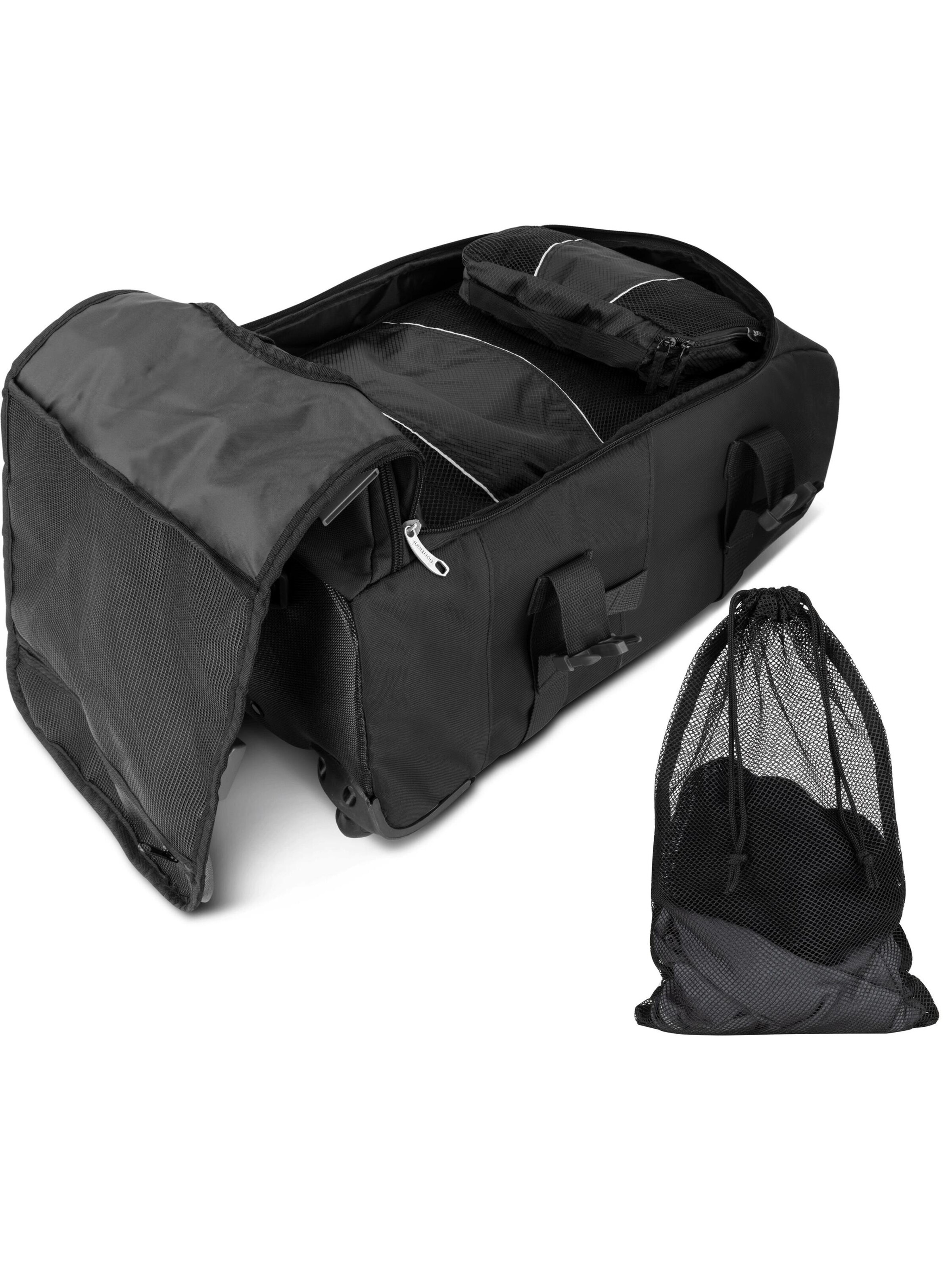 normani Trolley 'Melano' in Zwart