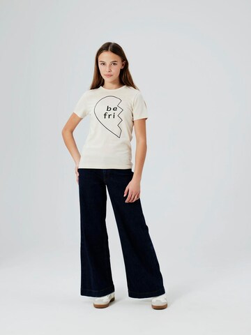 Wide Leg Jean 'Salli' NAME IT en bleu : devant