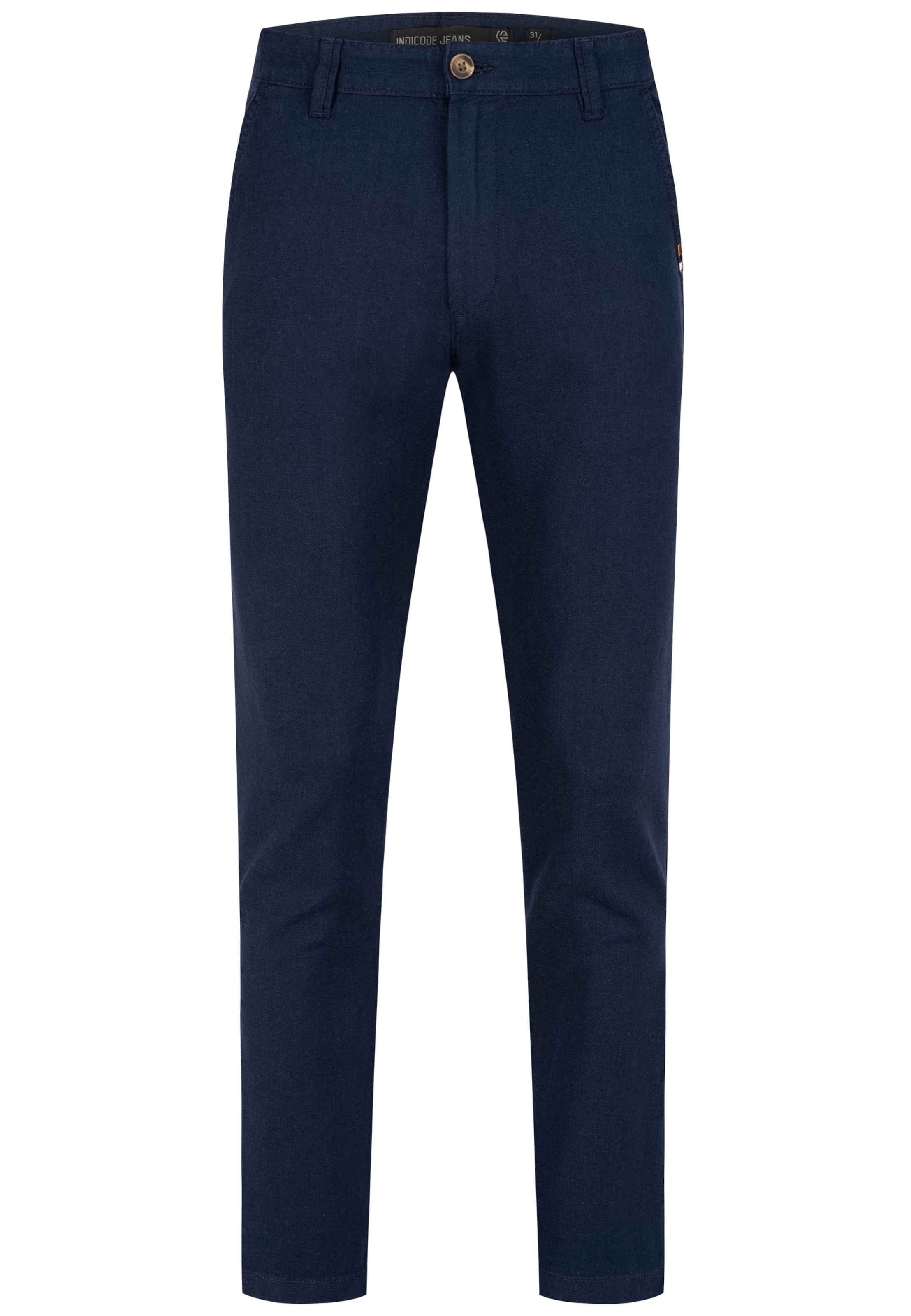 INDICODE JEANS Trousers in Blue: front