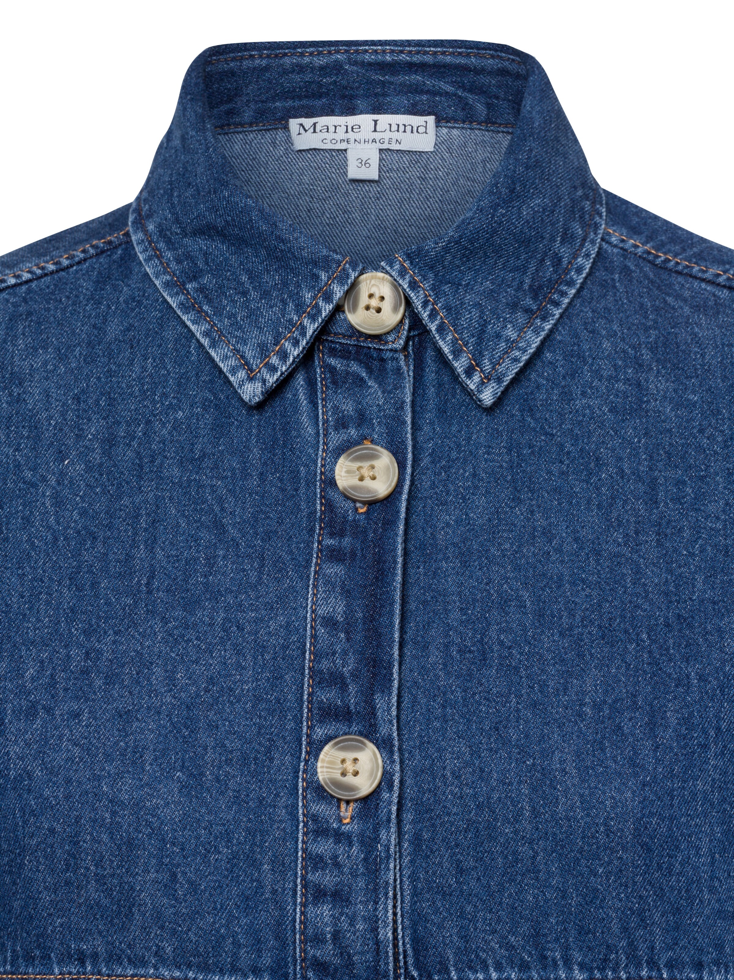 Marie Lund Jeansbluse ' ' in Blau