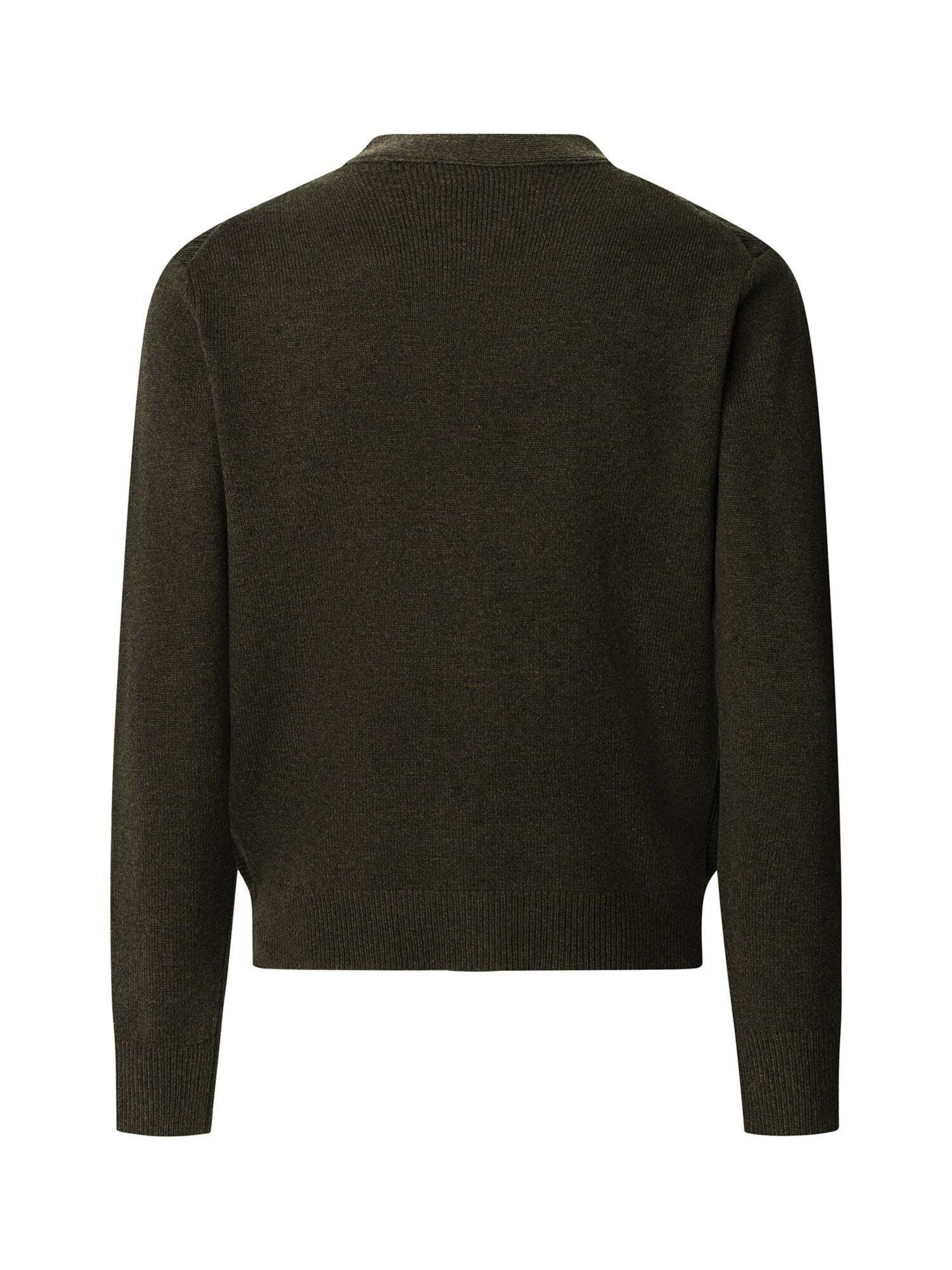 Hackett London Knit Cardigan in Green