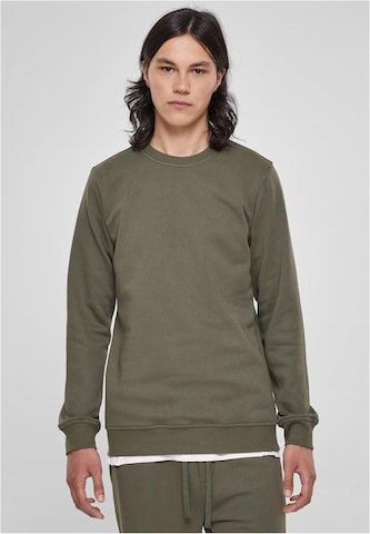 Urban Classics Sweatshirt in Groen: voorkant
