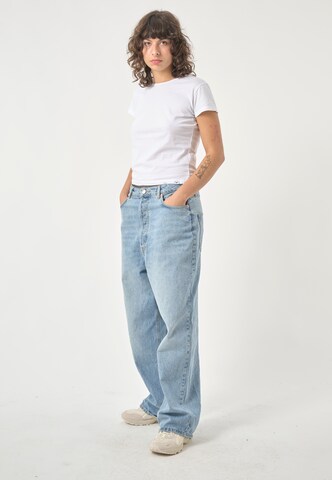 Cleptomanicx T-Shirt 'Slim Tee Ligull Slim' in Weiß