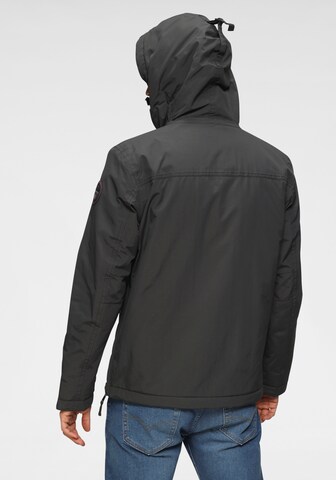 NAPAPIJRI Between-Season Jacket 'Rainforest' in Black