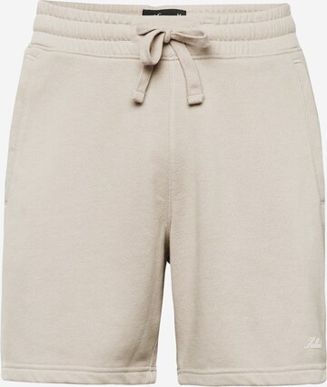 HOLLISTER Broek in Bruin: voorkant