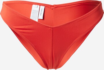 Bas de bikini Calvin Klein Swimwear en rouge : devant