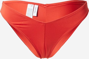 Calvin Klein Swimwear Bikini Bottoms in Red: front