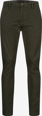 INDICODE JEANS Chino trousers ' Asher ' in Green: front