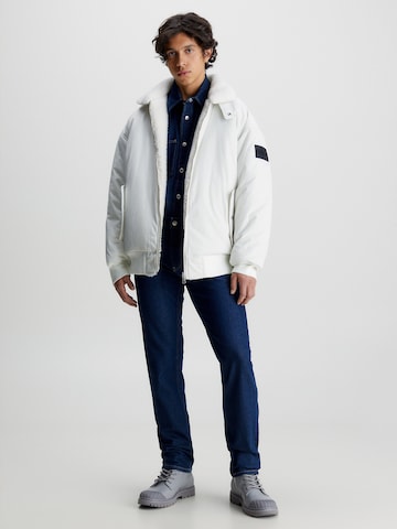 Giacca di mezza stagione di Calvin Klein Jeans in bianco