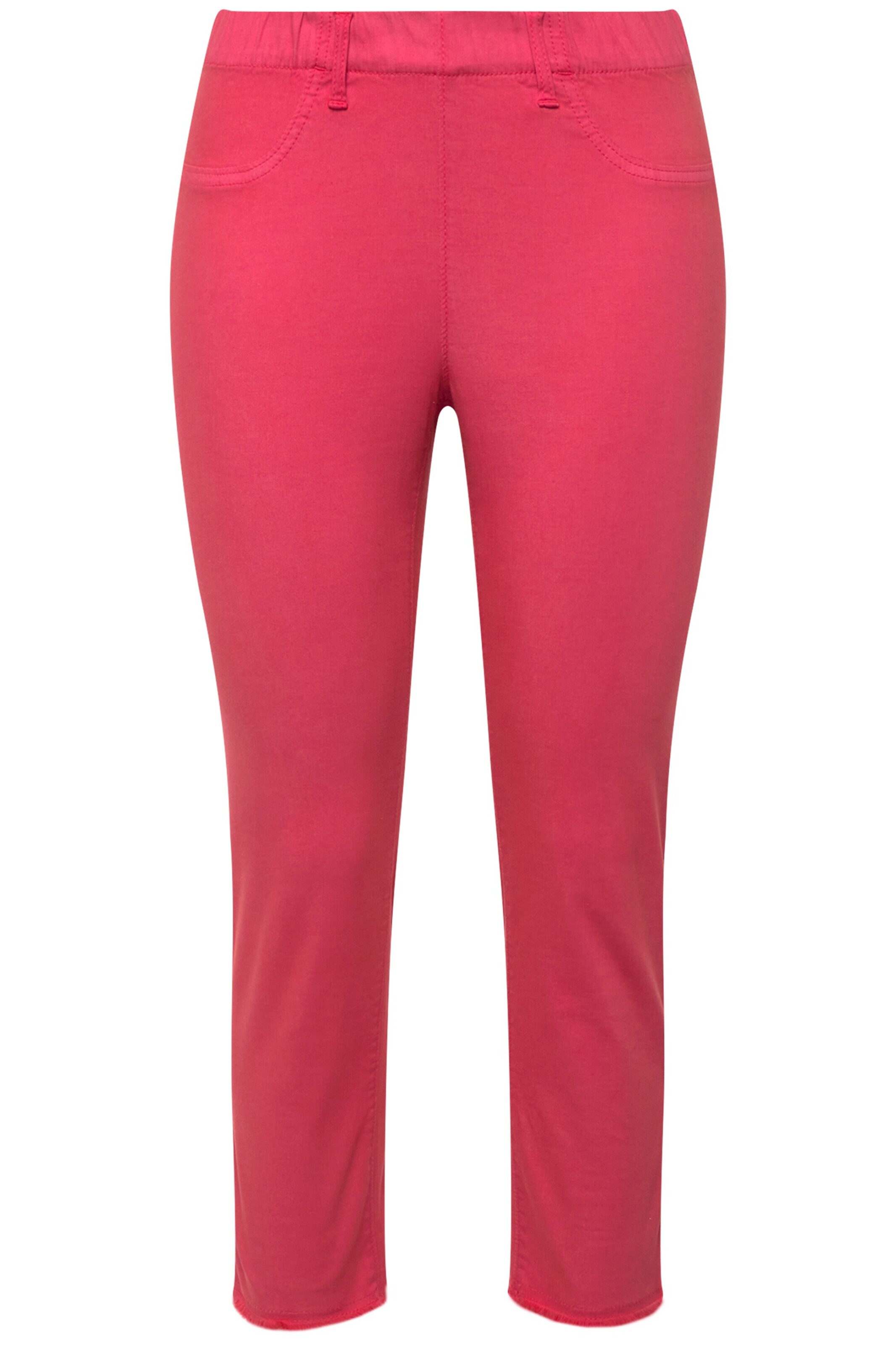 Ulla Popken Broek in Roze: voorkant