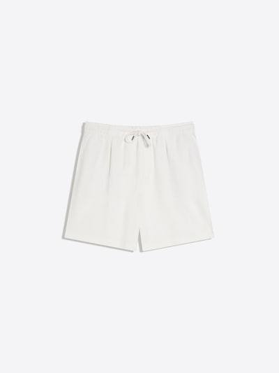 fehér Bershka Élére vasalt nadrágok, Termék nézet