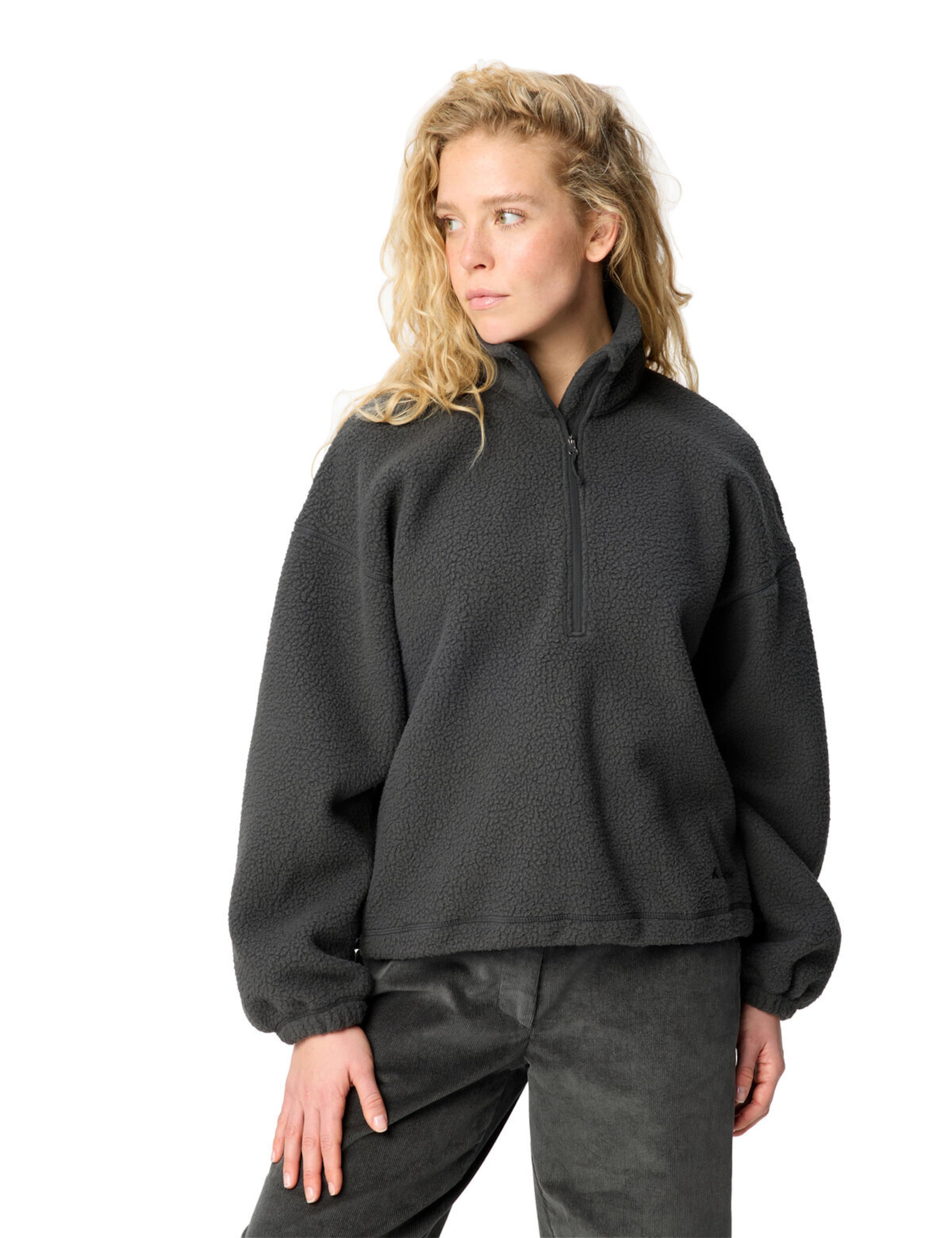 VAUDE Sports sweater 'Najun' in Grey