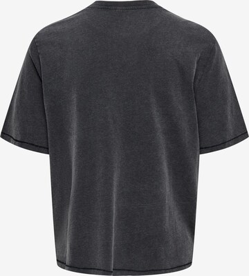 T-shirt 'LULU' ONLY en gris