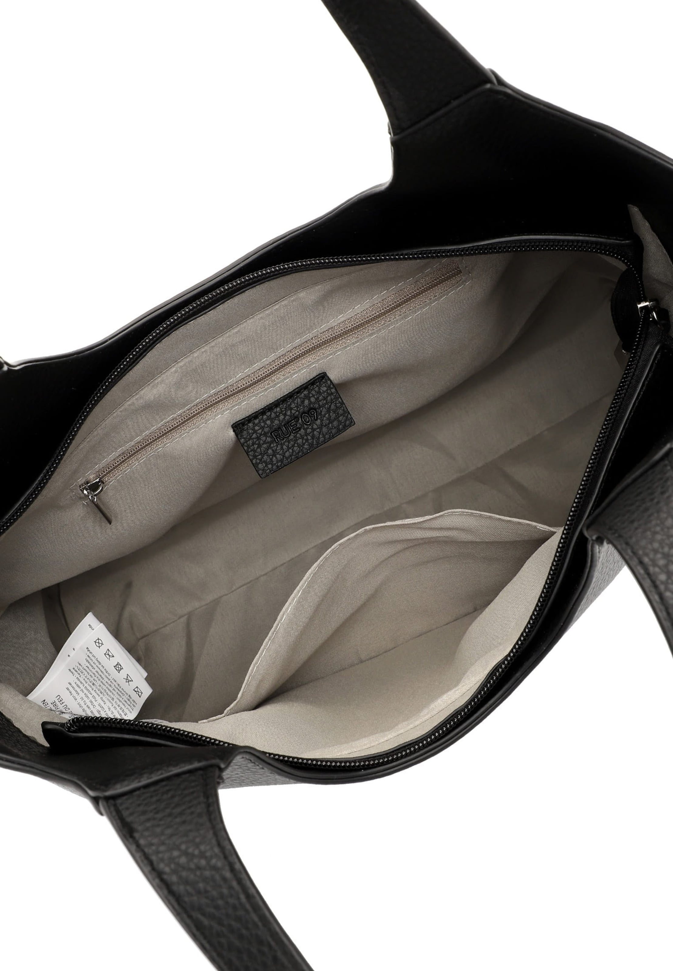 Cabas 'Bondy' Emily & Noah en noir