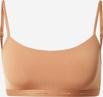 Soutien-gorge Calvin Klein Underwear en orange : devant