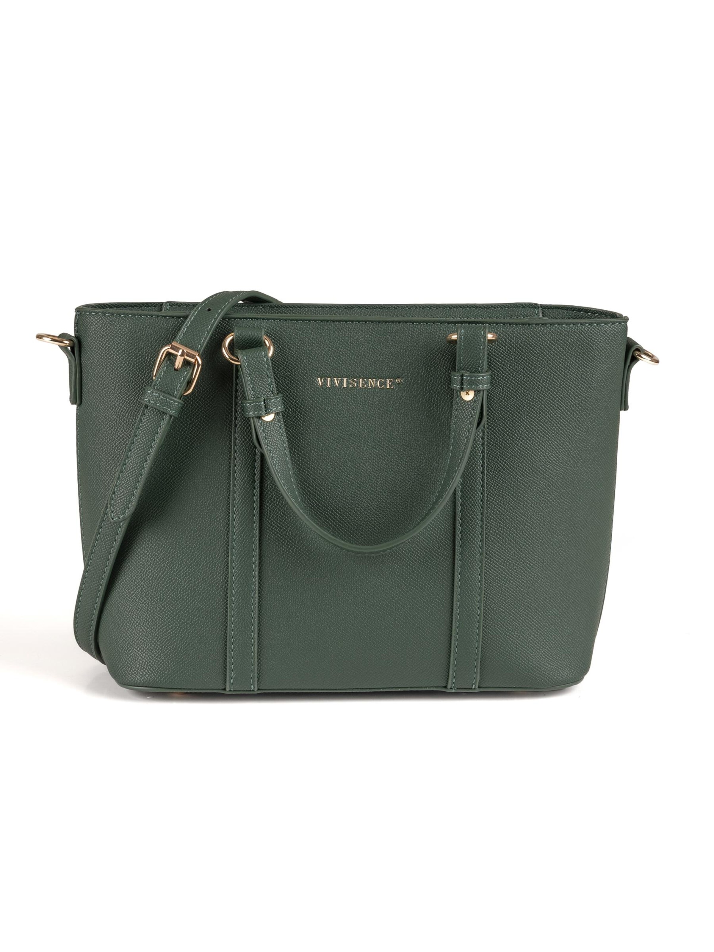 Sacs à main 'T0009' Vivisence en vert : devant