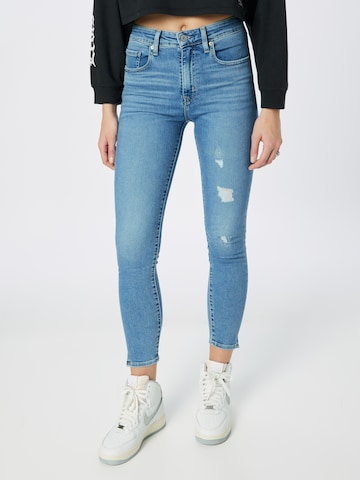 LEVI'S ® Skinny Jeans '721 High Rise Skinny' in Blue: front