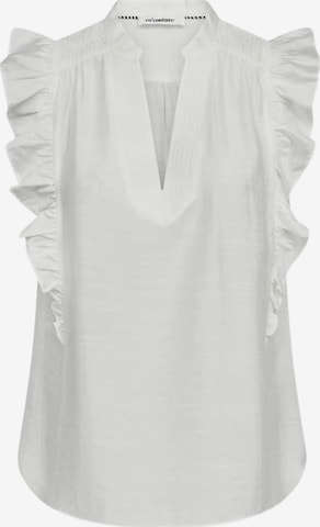 Haut ' Hera ' co'couture en blanc : devant