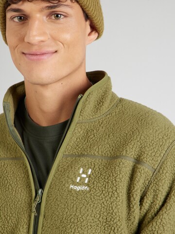 Haglöfs Funktionele fleece-jas 'Mossa' in Groen