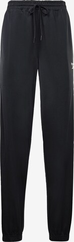 Reebok Конический (Tapered) Спортивные штаны в Черный: спереди