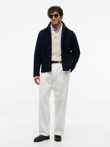 TOMMY HILFIGER Prechodná bunda - Modrá