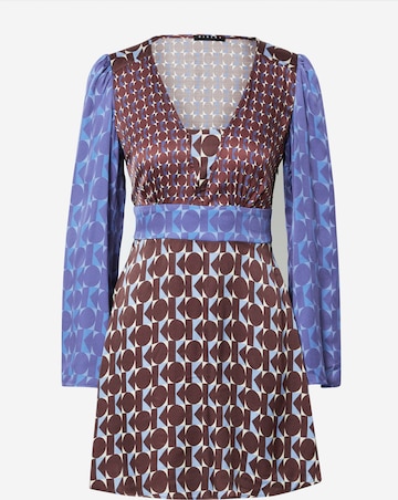 Robe Sisley en bleu : devant